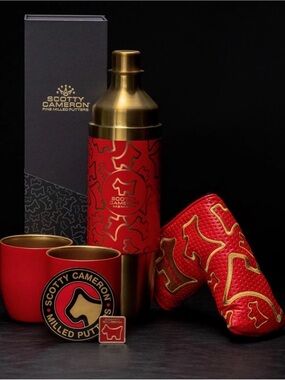2026 Scotty Club Cameron Kit Flask Headcover Sticker Pin (NO MEMBERSHIP)